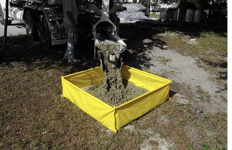 ULTRATECH 3512 ULTRA-CONCRETE WASHOUT BERM SUMP, 139 GALLON CAPACITY 48”x48”x14”