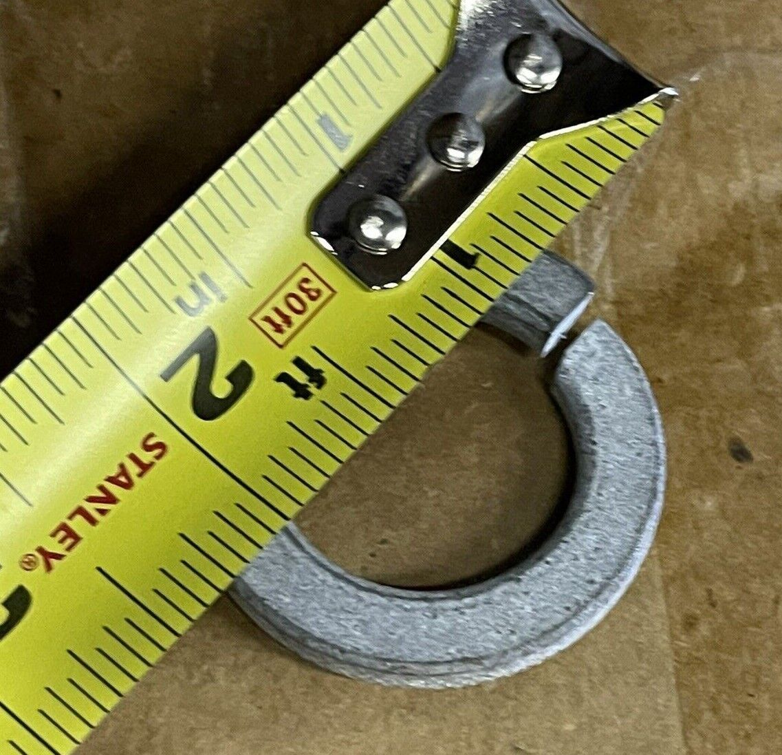 HOT DIP GALVANIZED STEEL 1" LOCK WASHERS, SPLIT RING (5 PACK)