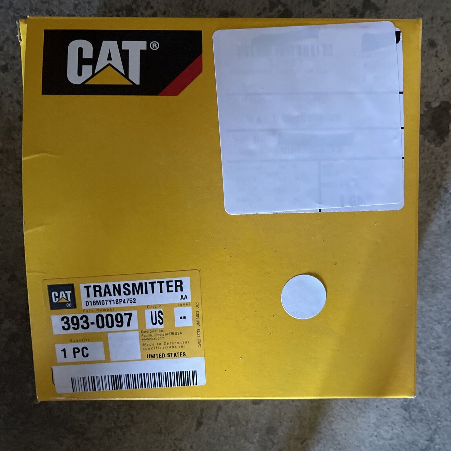 CATERPILLAR CAT 393-0097 TRANSMITTER