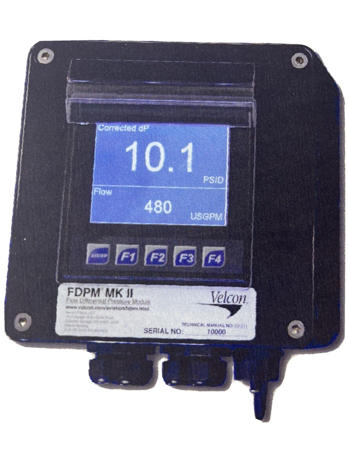 VELCON FLOW DIFFERENTIAL PRESSURE MODULE FDPM MK II