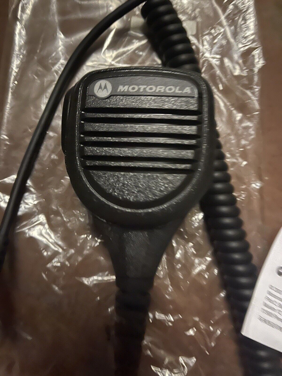 MOTOROLA PMMN4013A COMPACT REMOTE SPEAKER MICROPHONE WITH 3.5mm AUDIO JACK