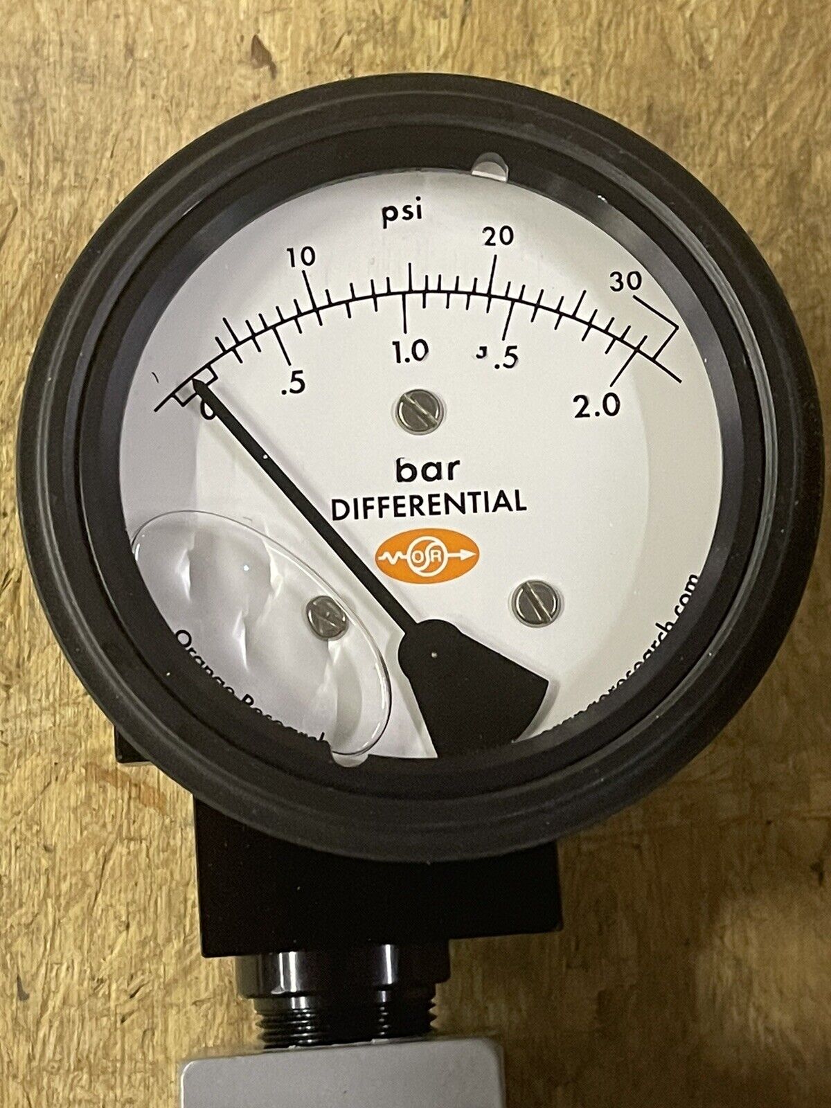 ORANGE RESEARCH 1204 EXPLOSION PROOF HIGH PRESSURE DIFFERENTIAL PISTON GAUGE