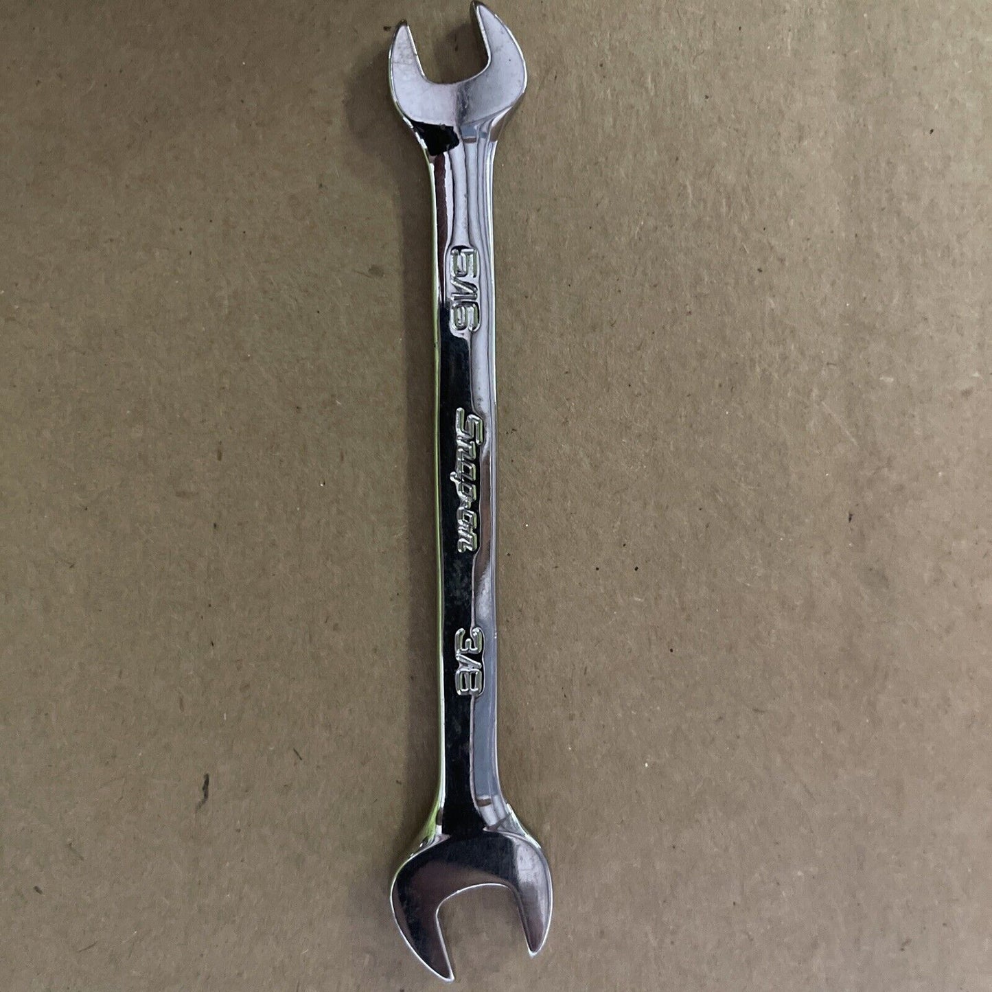 SNAP-ON 5/16" x 3/8" SAE STANDARD OPEN END WRENCH, VO1012B