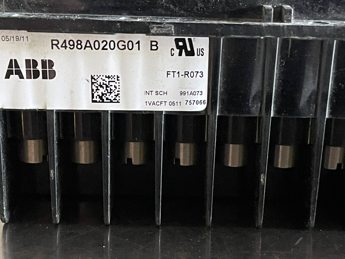 ABB R498A020G01 FLEXITEST 10-POLE TEST SWITCH (FT1-R073)