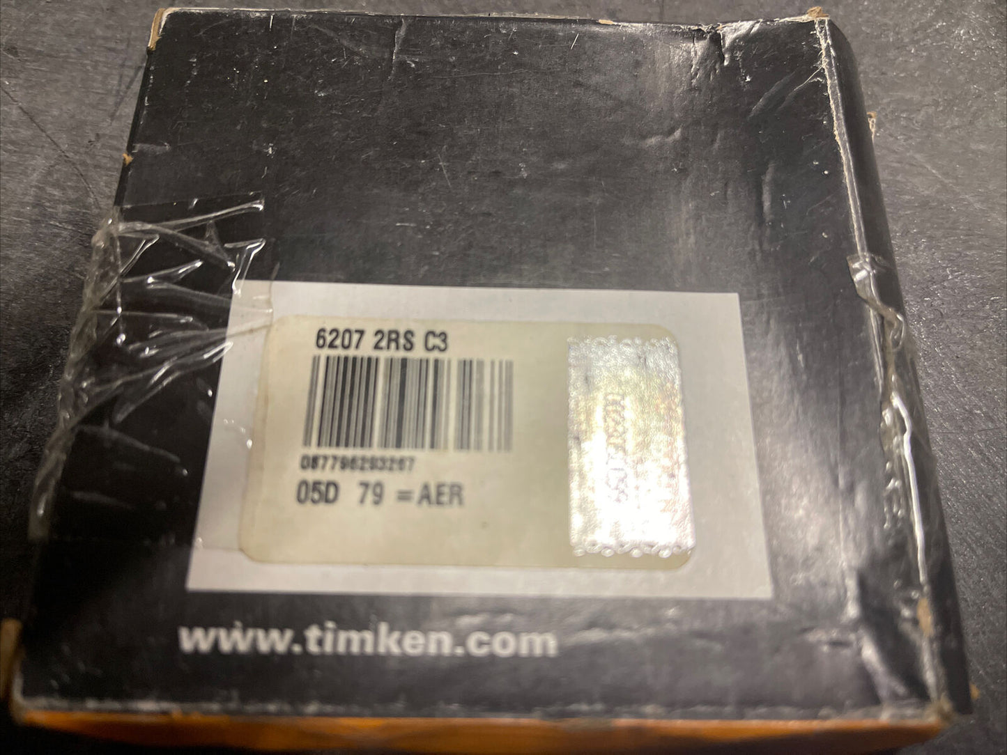 TIMKEN 6207-2RS-C3 RADIAL BALL BEARING, 35 mm ID, 72 mm OD. (BOX OF 10)