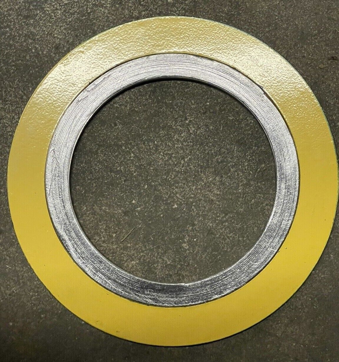 FLEXITALLIC SPIRAL WOUND GASKET: 4" PIPE SIZE, 7-5/8" OD, 4-3/4" ID,  CLASS 600