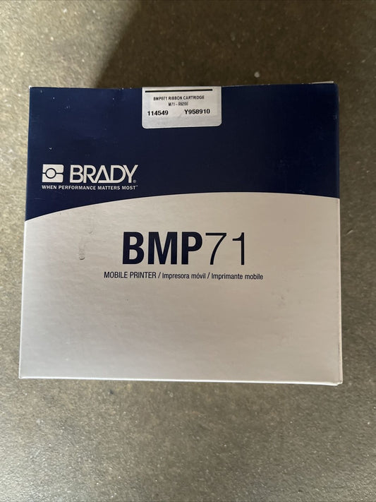 BRADY M71-R6200 RIBBON FOR BMP71 LABEL PRINTER. 2" WIDE X 150 FT LENGTH.