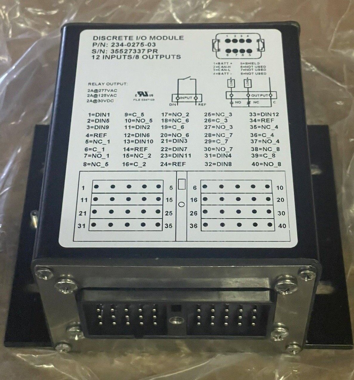 CATERPILLAR CAT 234-0275 CONTROL ASSEMBLY