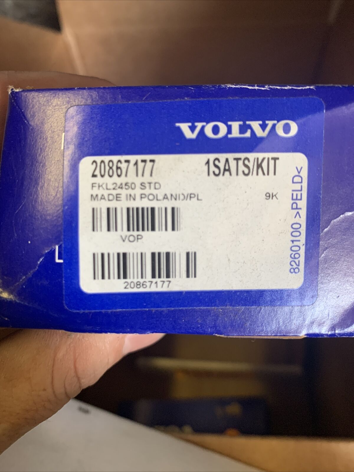 VOLVO 20867177 MAIN BEARING KIT