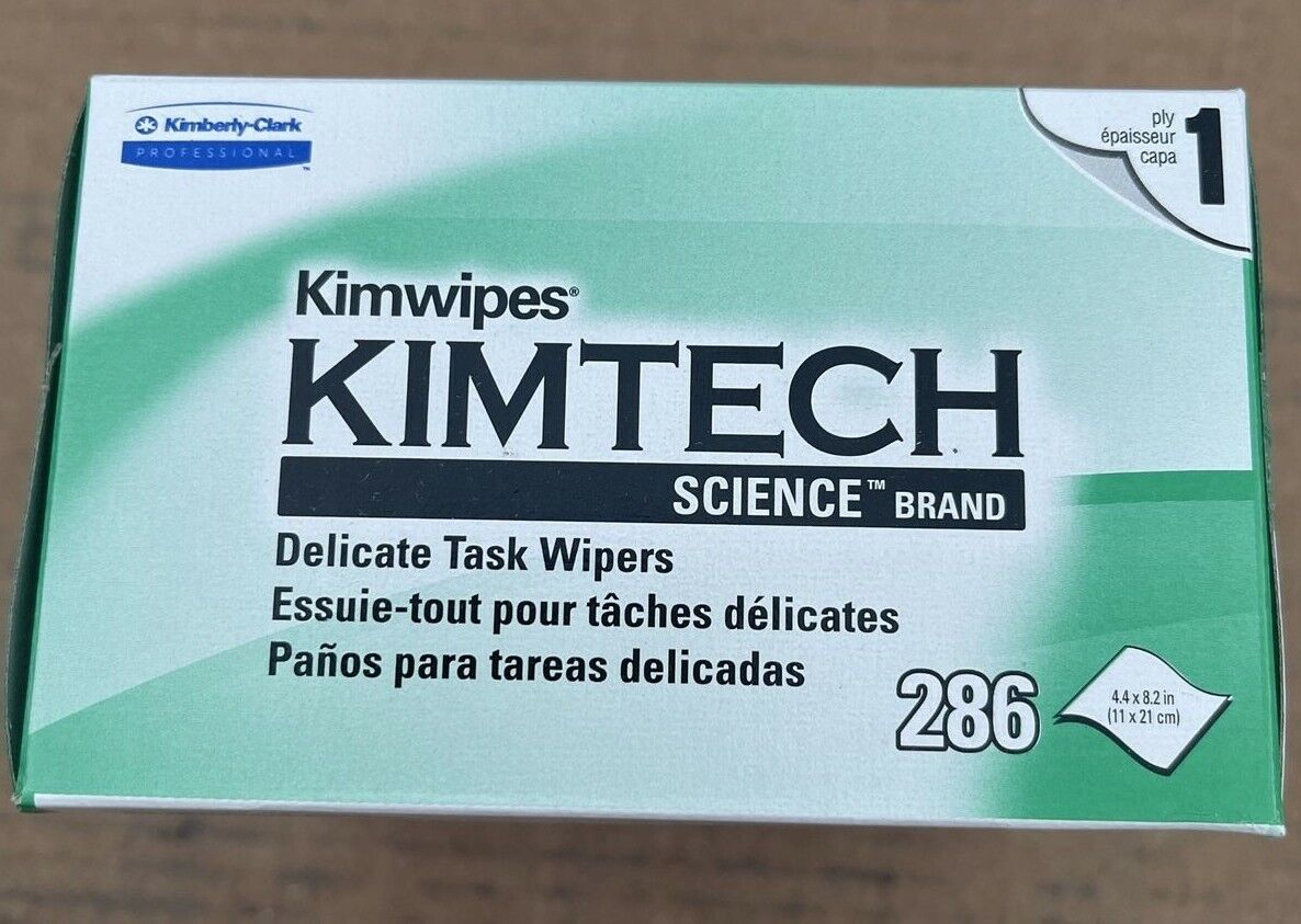 KIMTECH 34155 KIMWIPES DISPOSABLE CLOTH WIPERS (60 BOXES x 286 PCS. IN EACH BOX)