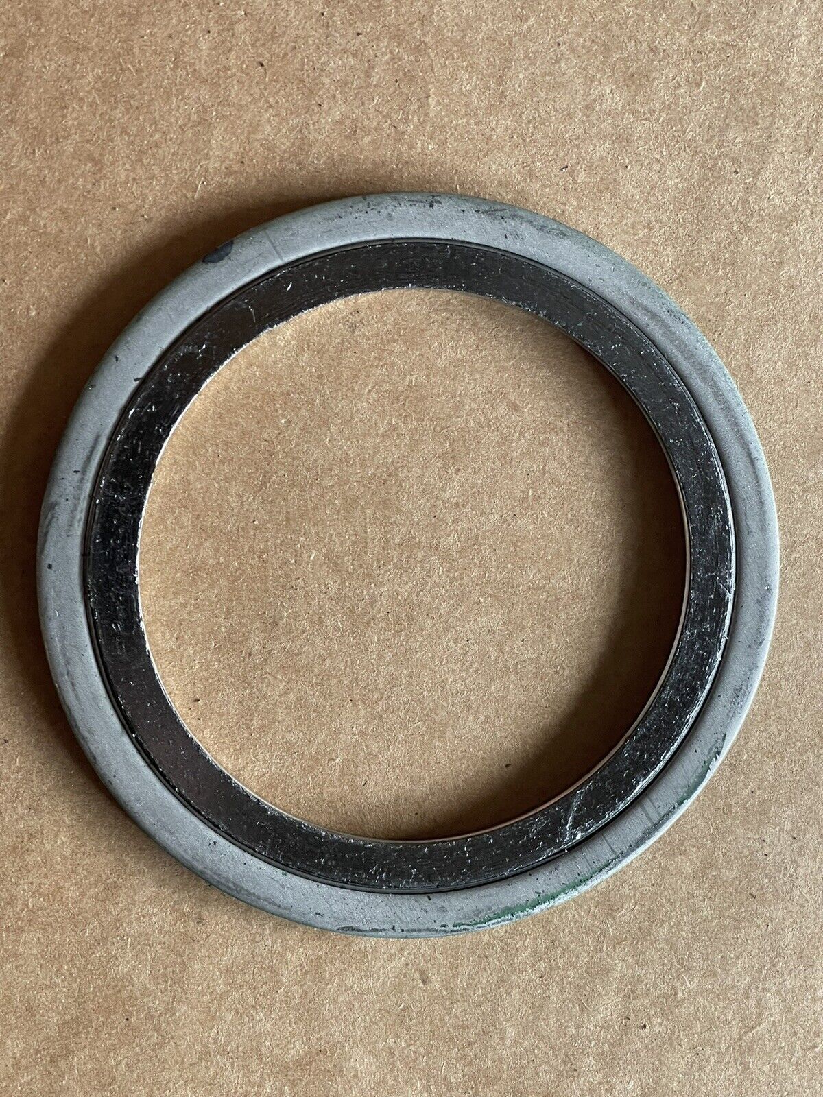 FLEXITALLIC SPIRAL WOUND GASKET: 3" PIPE SIZE, 5-3/8" OD, 4" ID,  CLASS 150