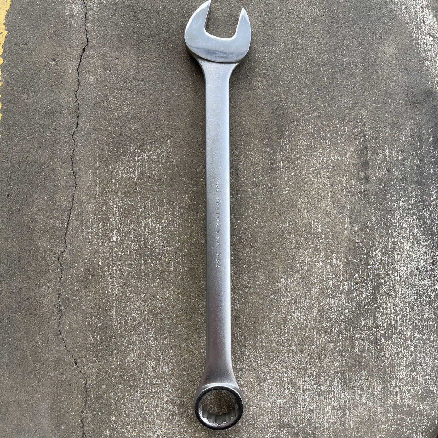 PROTO J1276 COMBINATION WRENCH, ALLOY STEEL, 2-3/8" HEAD SIZE, 12-POINT BOX END