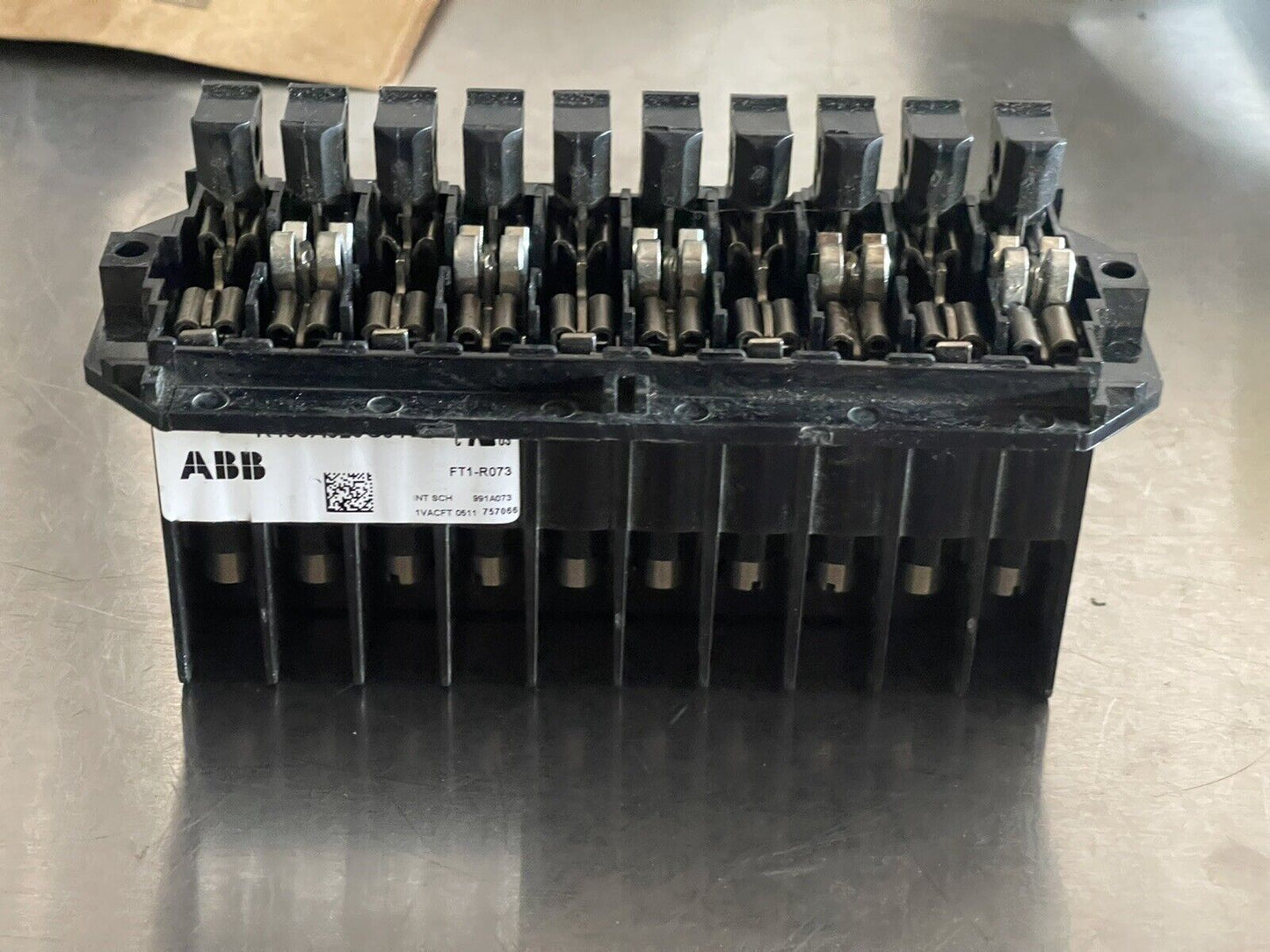ABB R498A020G01 FLEXITEST 10-POLE TEST SWITCH (FT1-R073)