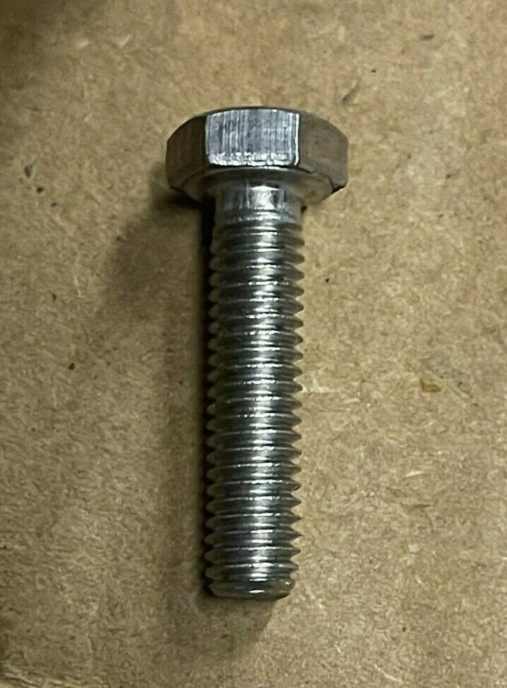 M6-1.00 X 25 mm HEX SCREW DIN 933 A2, 316 STAINLESS STEEL. MULTIPLE QUANTITIES