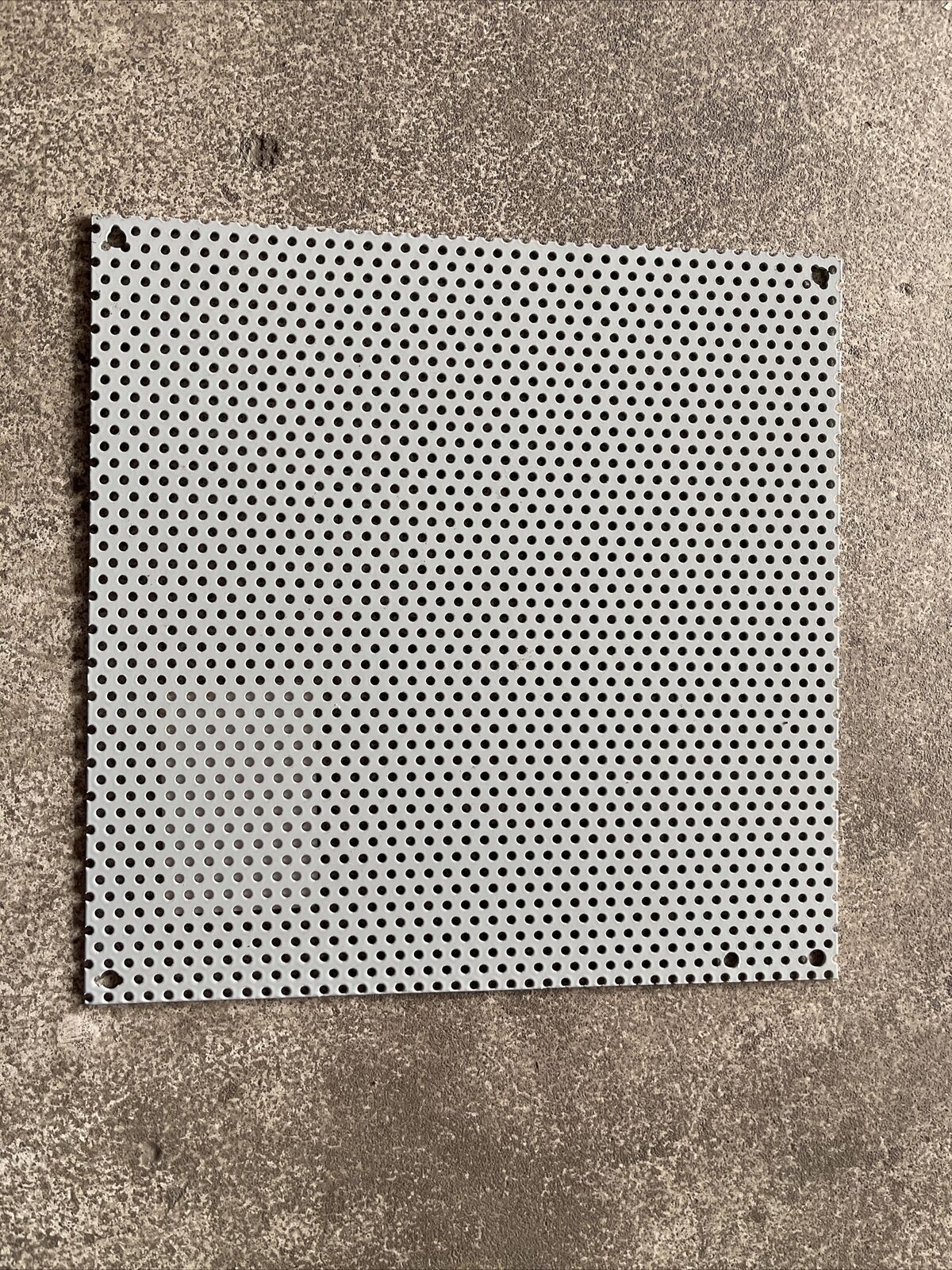 HOFFMAN A12N12PP PERFORATED STEEL INTERIOR PANEL, N1, 10.25" x 10.25”