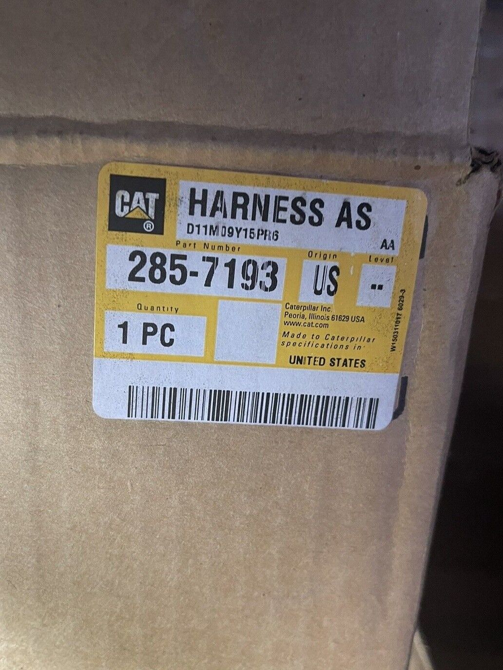 CATERPILLAR CAT 285-7193 HARNESS AS