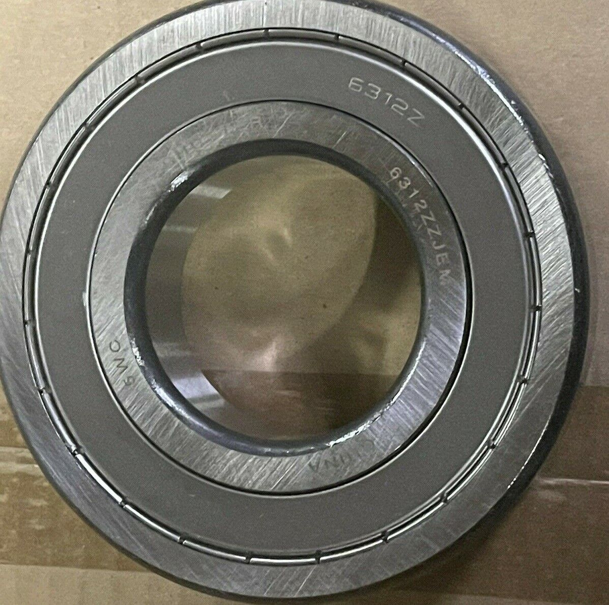 SHUSTER 6312 ZZ JEM DEEP GROOVE DOUBLE SHIELDED BALL BEARING 60x130x31 mm.