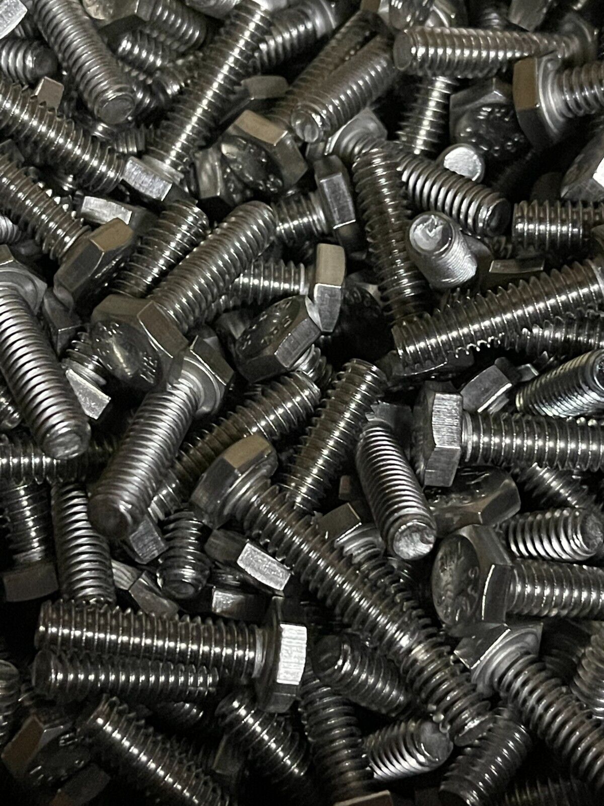 1/4"-20 x 1" HEX CAP SCREWS (BOLTS), 304 STAINLESS STEEL. MULTIPLE QUANTITIES