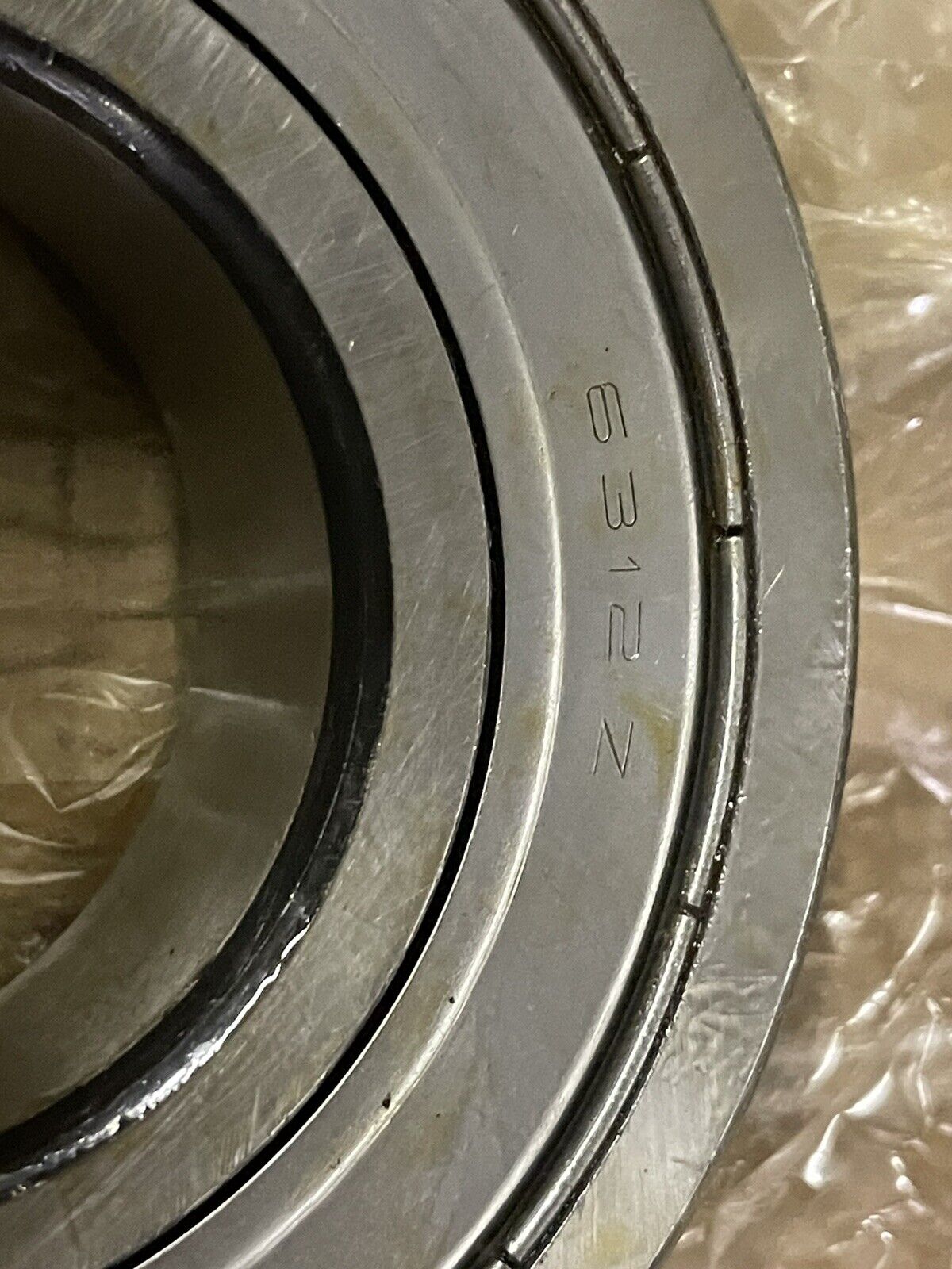 UBC 6312-2Z DEEP GROOVE SINGLE ROW RADIAL BALL BEARING 60x130x31 mm.