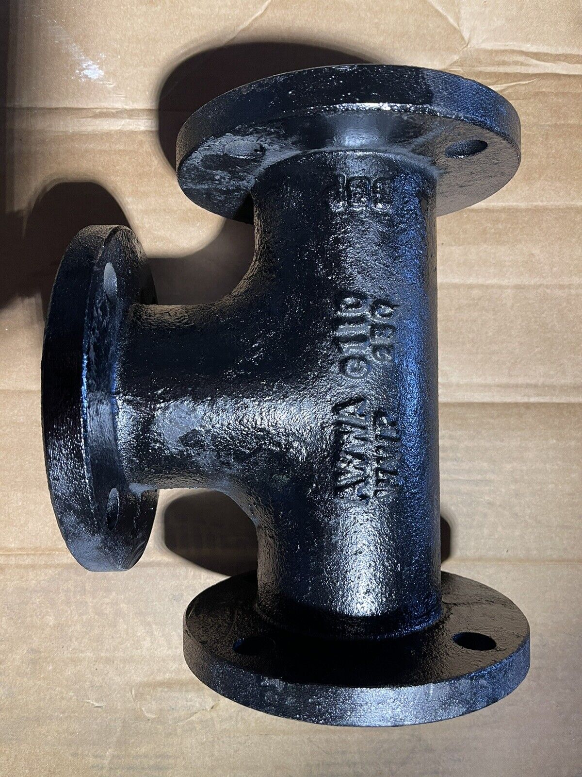 SMITH COOPER 150# DUCTILE IRON 3 in. TEE FLANGED FITTING